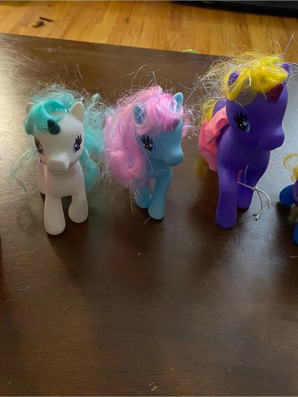 My Little Pony Set - Blue, Purple, Pink, White